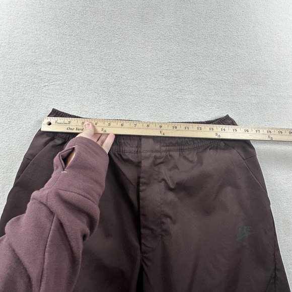 Nike Pants Mens Large Brown Tech Woven Commuter Zipper Pockets DH4224 - Picture 12 of 16